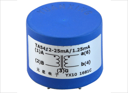 微型 精密電流互感器 TA5412 初級(jí)繞組內(nèi)置式電流互感器 PCB安裝 環(huán)形硅鋼或坡莫合金磁芯